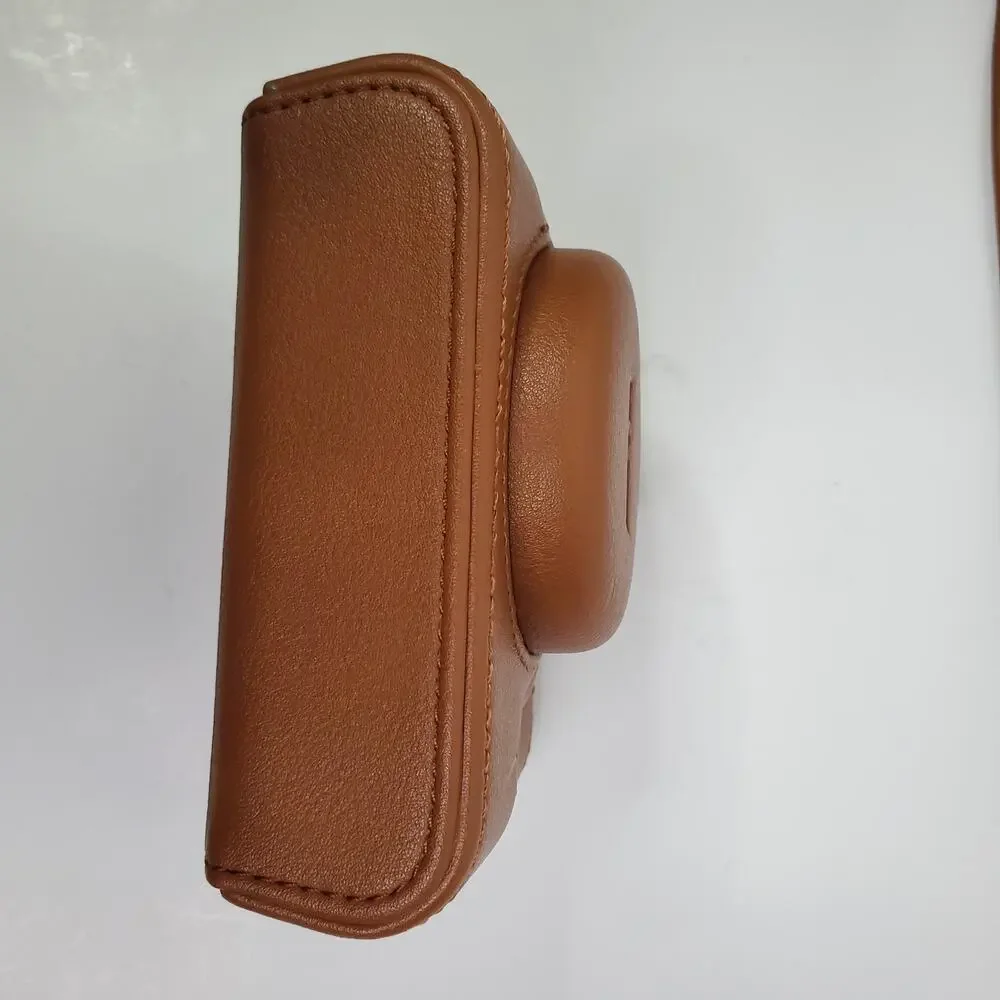 XEVN 2 Part Tan Leather Camera Case for Sony rx100 Series Digital Cameras strap - Picture 6 of 6